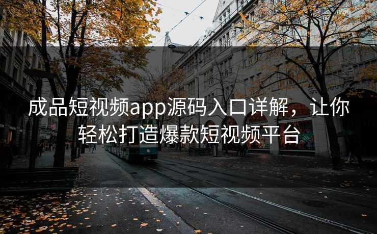 成品短视频app源码入口详解，让你轻松打造爆款短视频平台